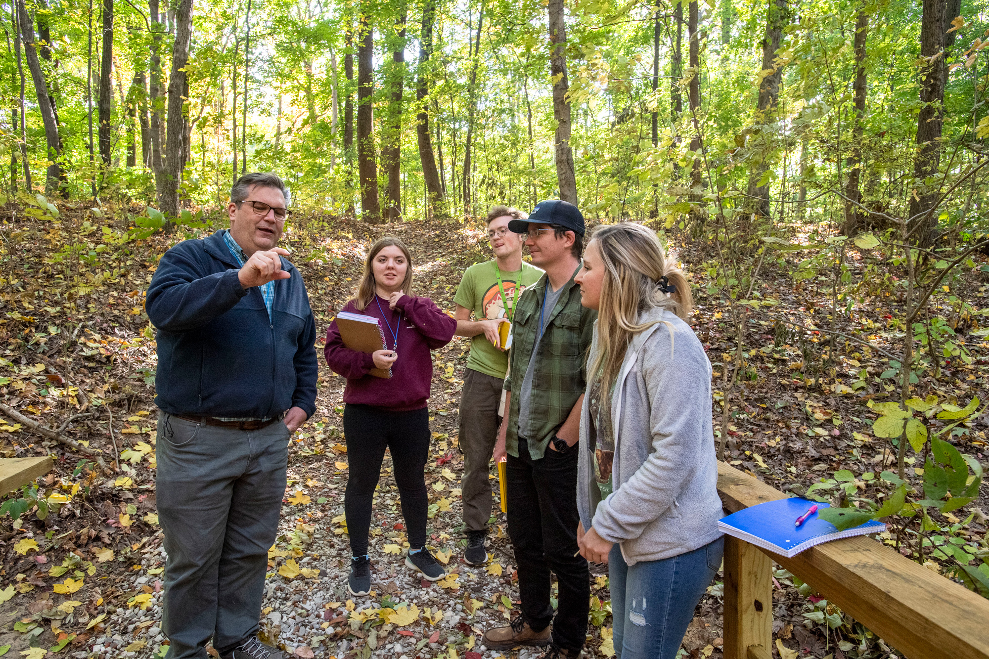 Campus life photo showing student activities and facilities