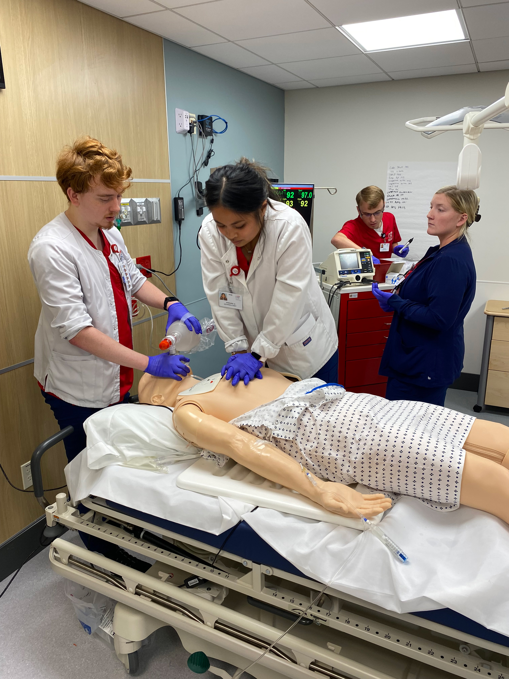 Campus life photo showing student activities and facilities