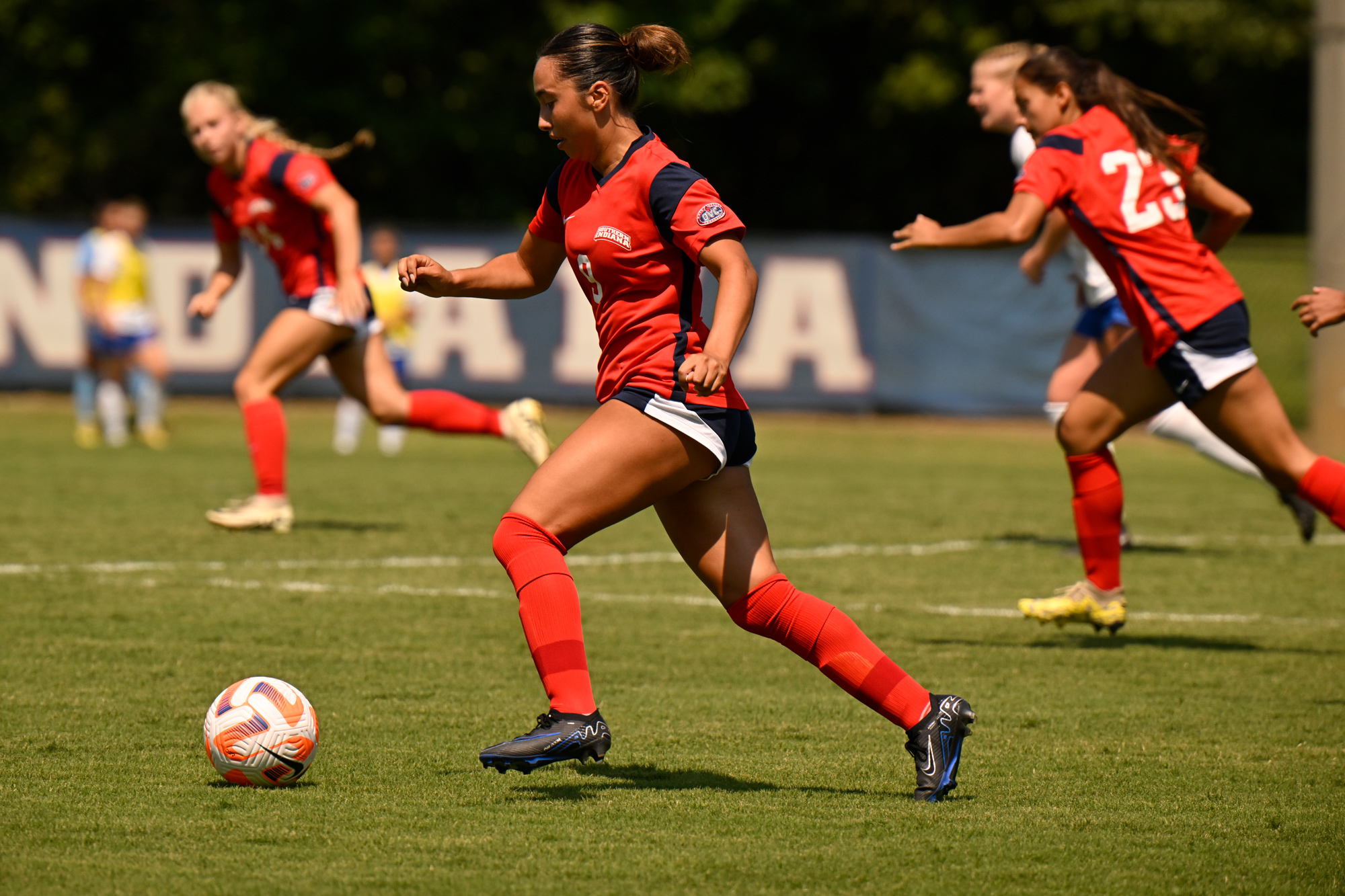 Campus life photo showing student activities and facilities