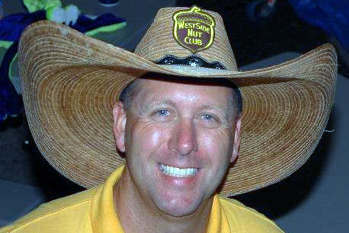 Mike Fetscher and his Westside Nut Club hat