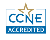 CCNE Accredited Seal