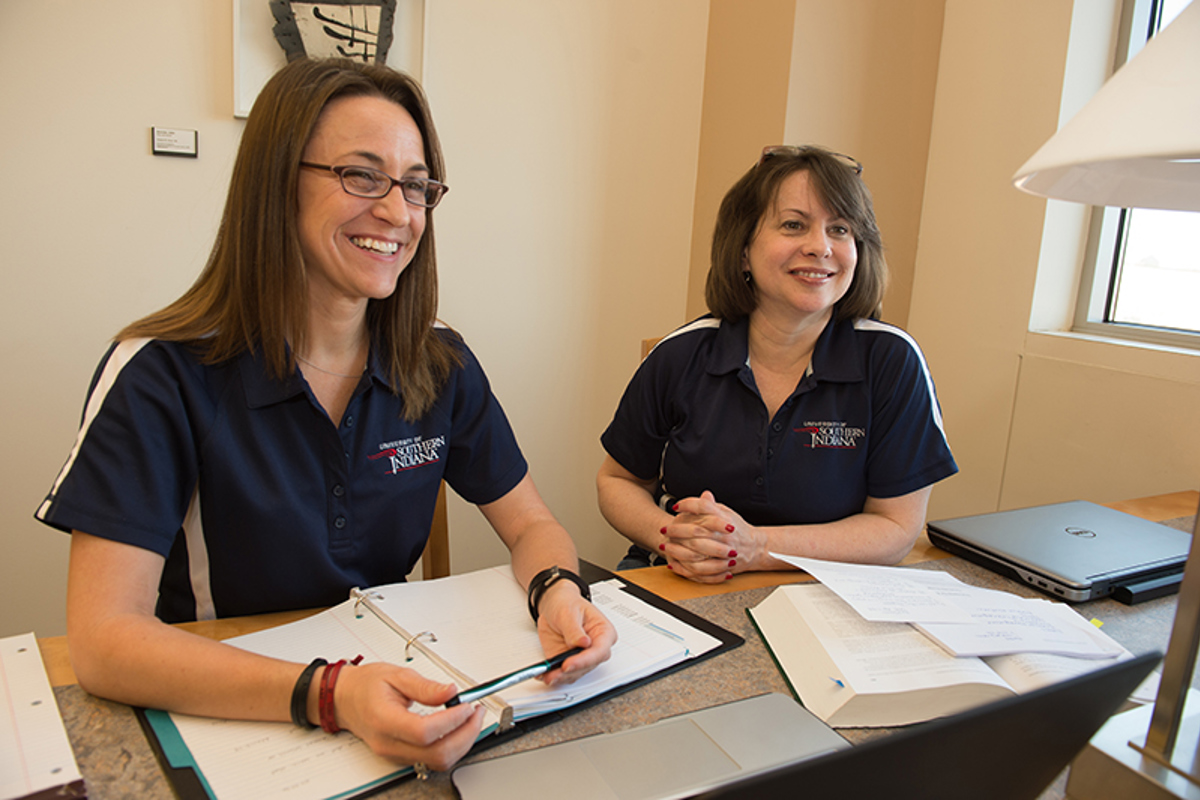 Sally Gries (left) and Susan Sauls (right)