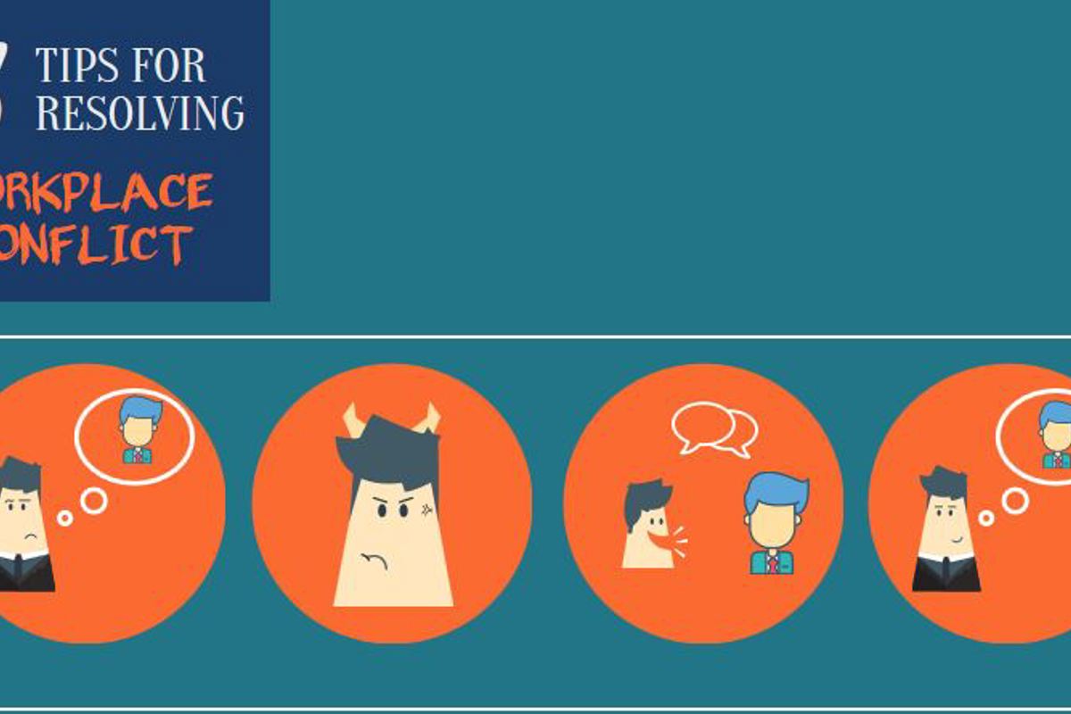 Five tips for resolving workplace conflict