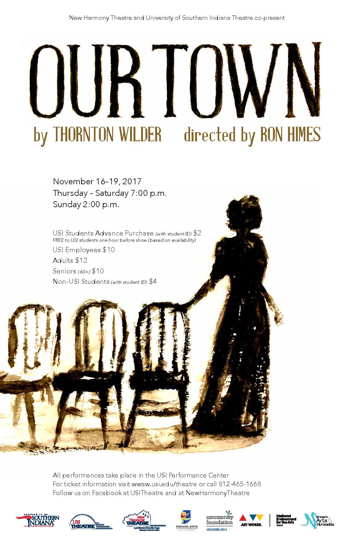 USI Theatre Continues Season with "Our Town" - University of Southern