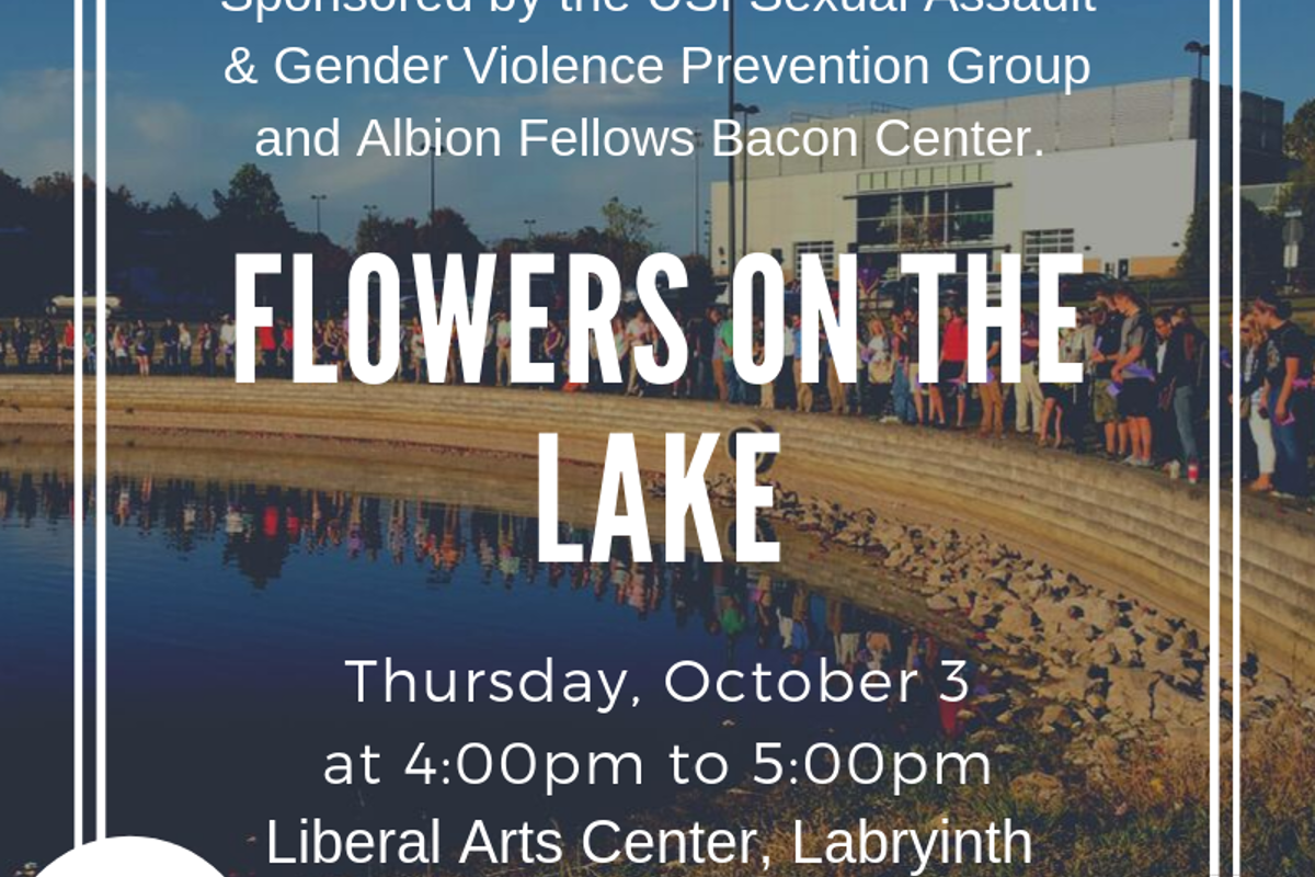 Annual Flowers on the Lake ceremony to honor victims, raise awareness of domestic violence