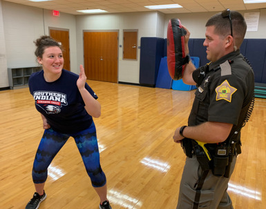 Learn To Protect Yourself Through Usi S R A D Self Defense Classes University Of Southern Indiana