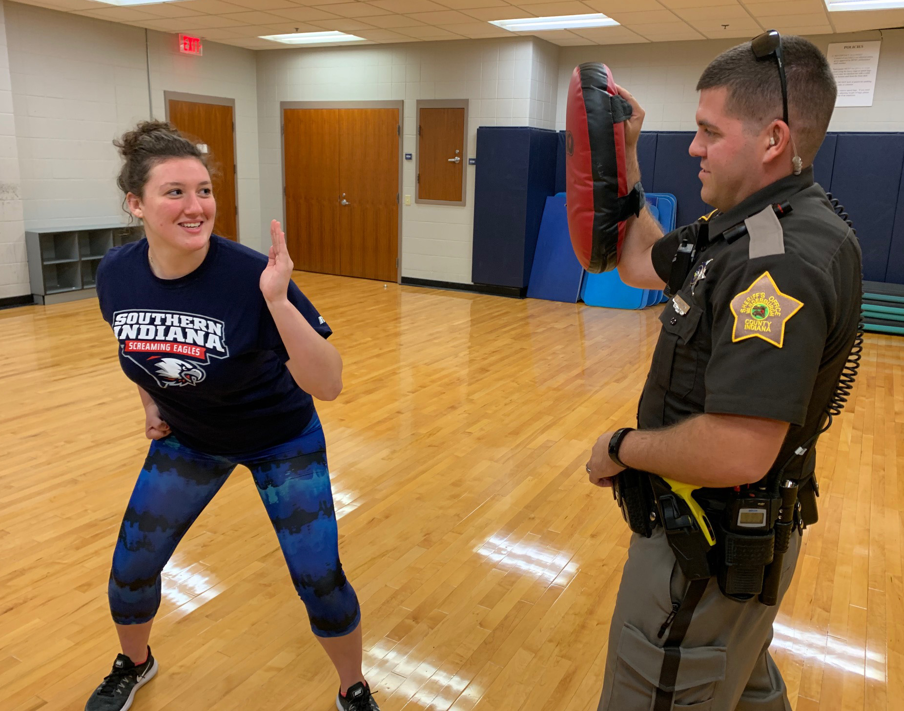 Learn To Protect Yourself Through Usi S R A D Self Defense Classes University Of Southern Indiana