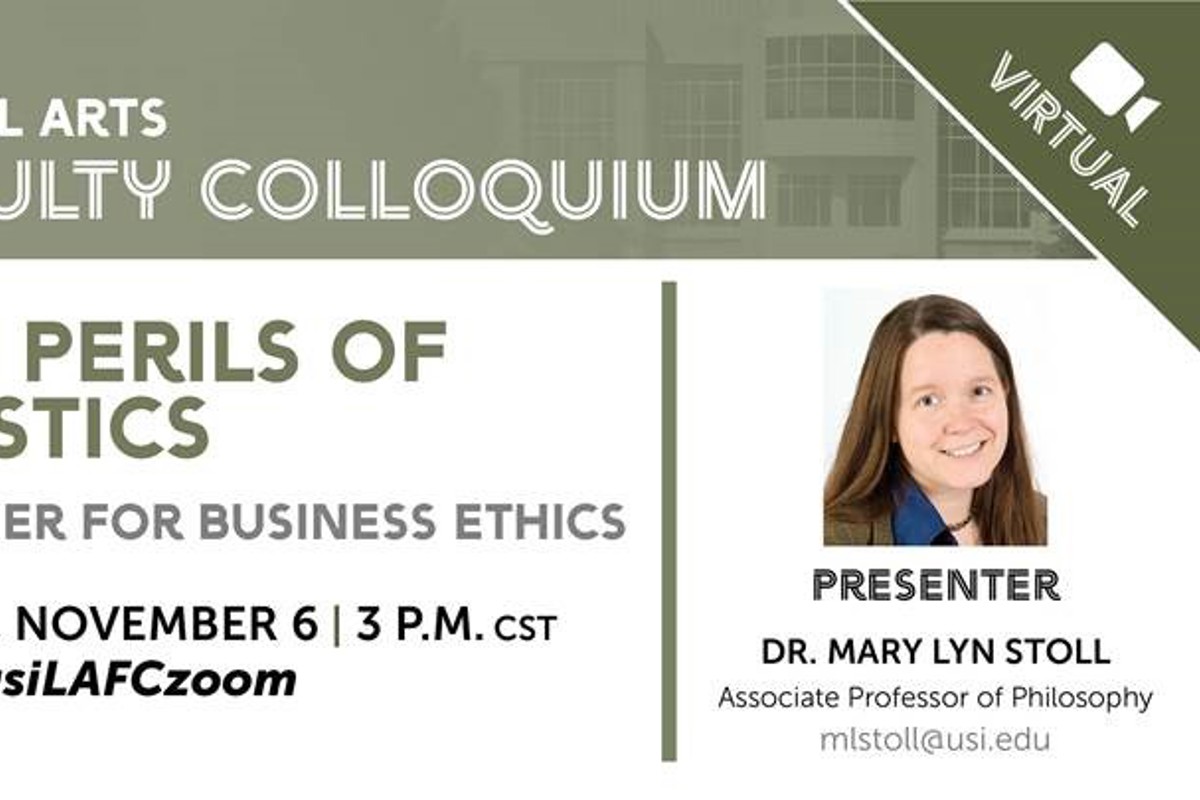 Virtual faculty presentation to cover the perils of plastics