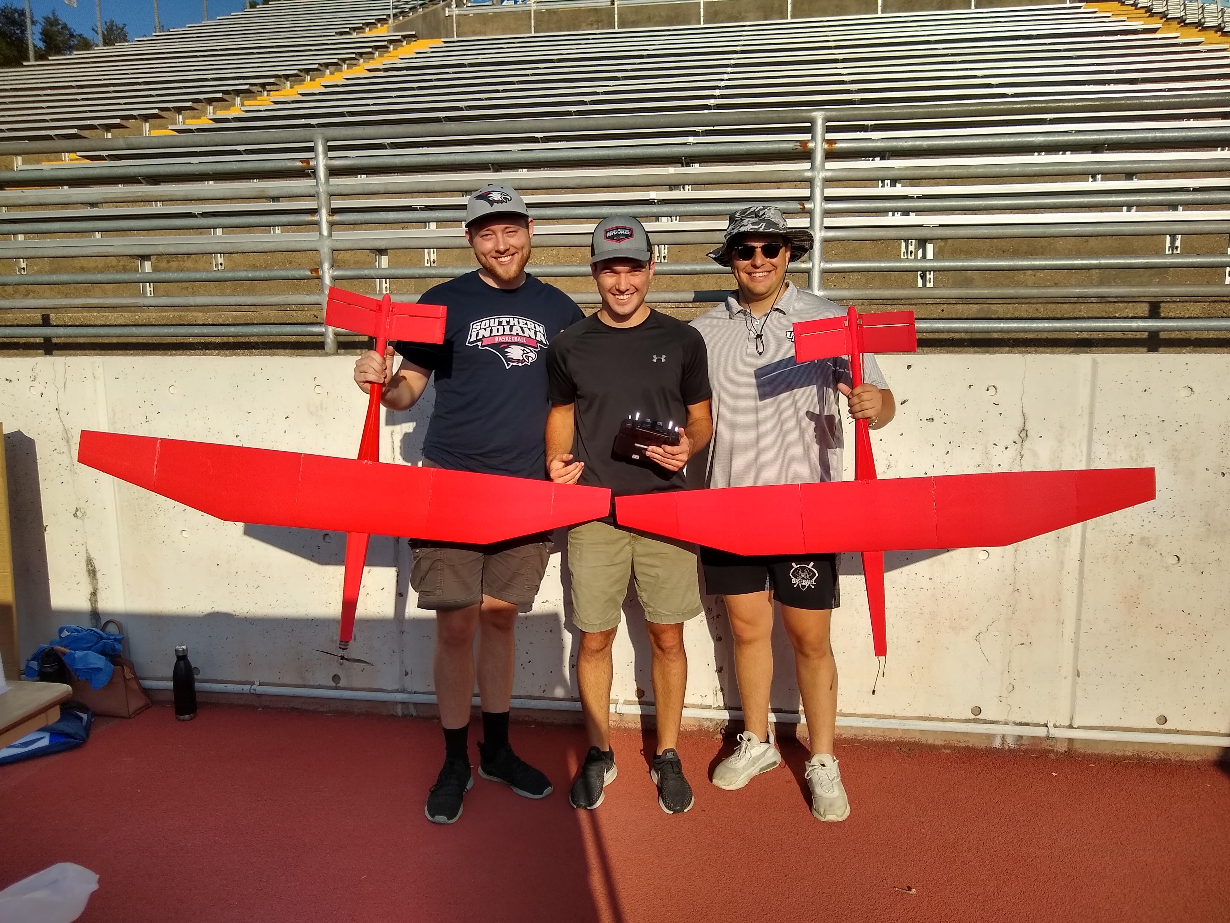 USI Student Team Finishes Second At National 3D Printed Aircraft