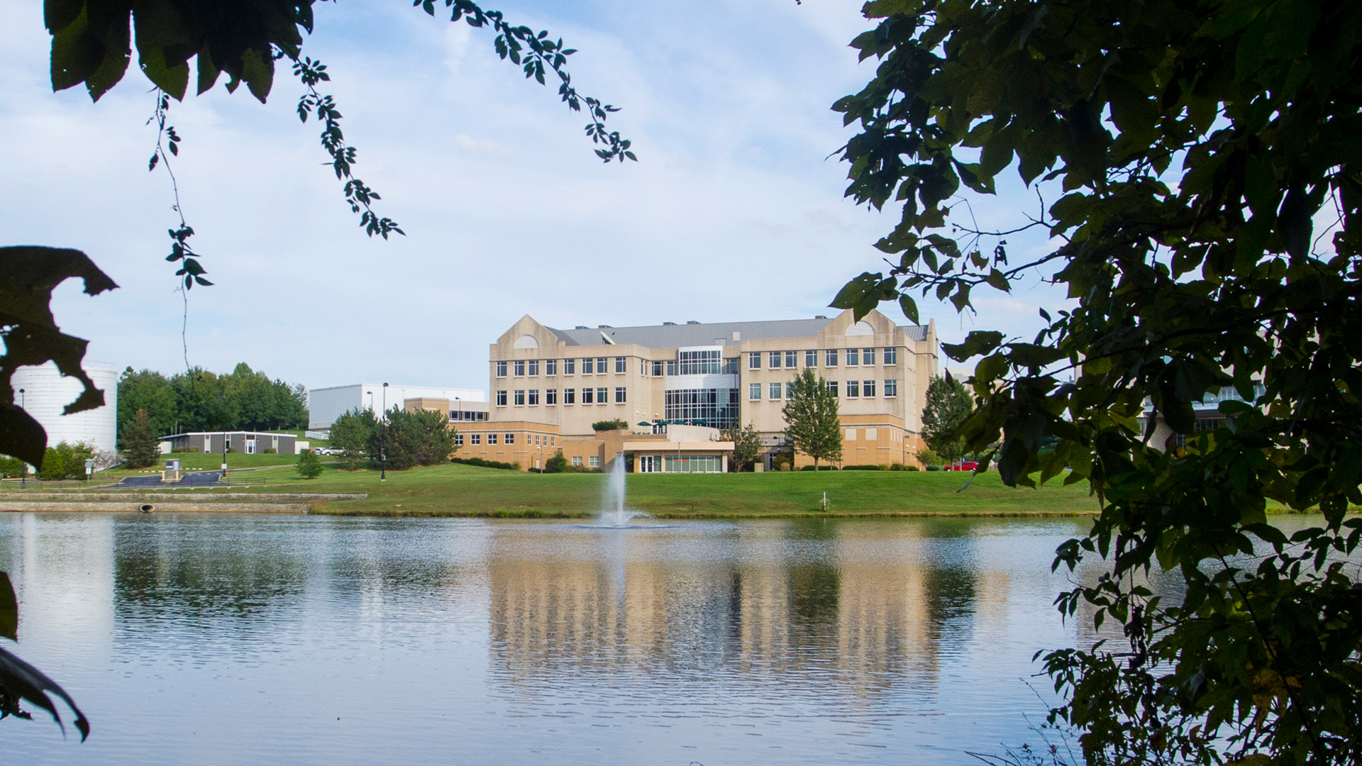 Campus life photo showing student activities and facilities