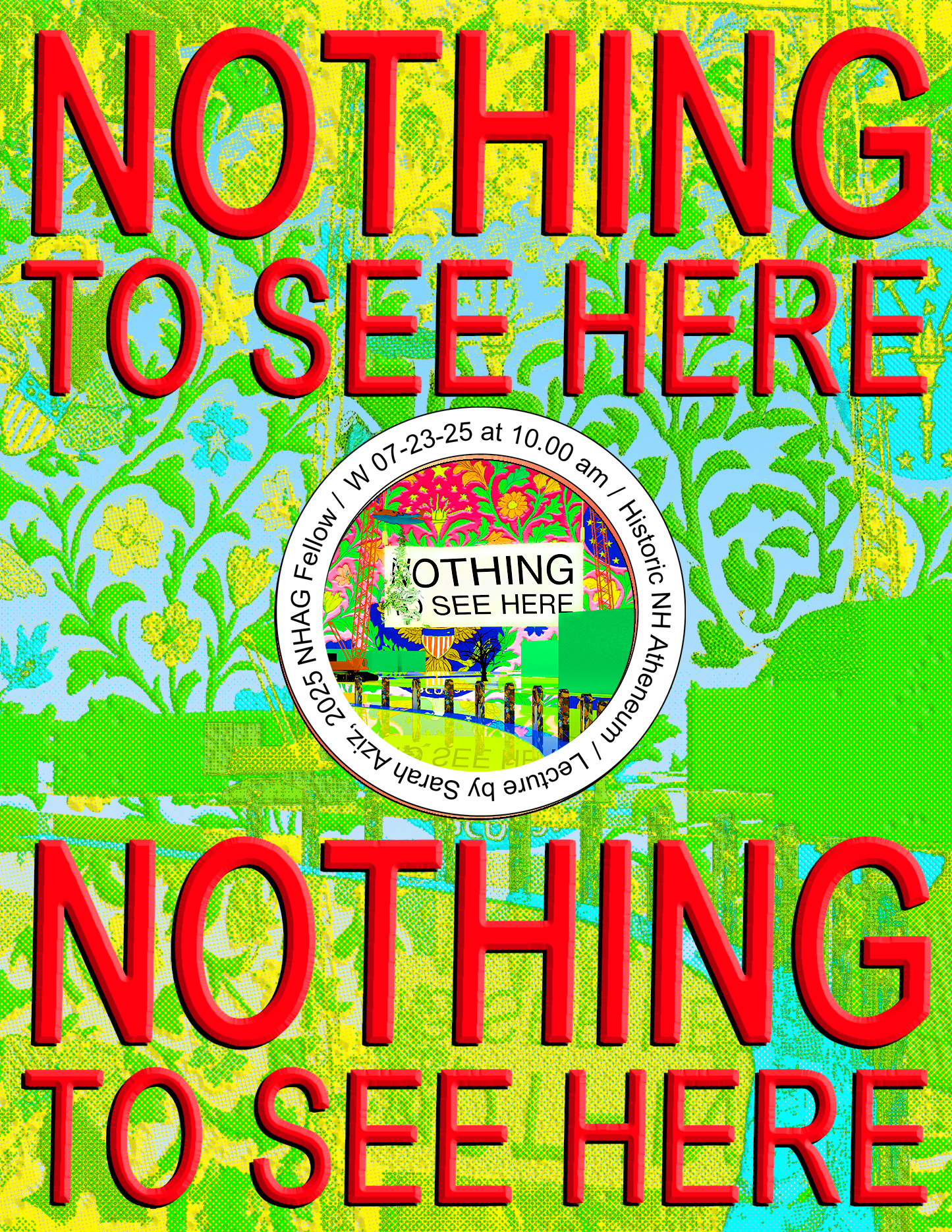 NOTHING TO SEE HERE: Lecture by Sarah Aziz