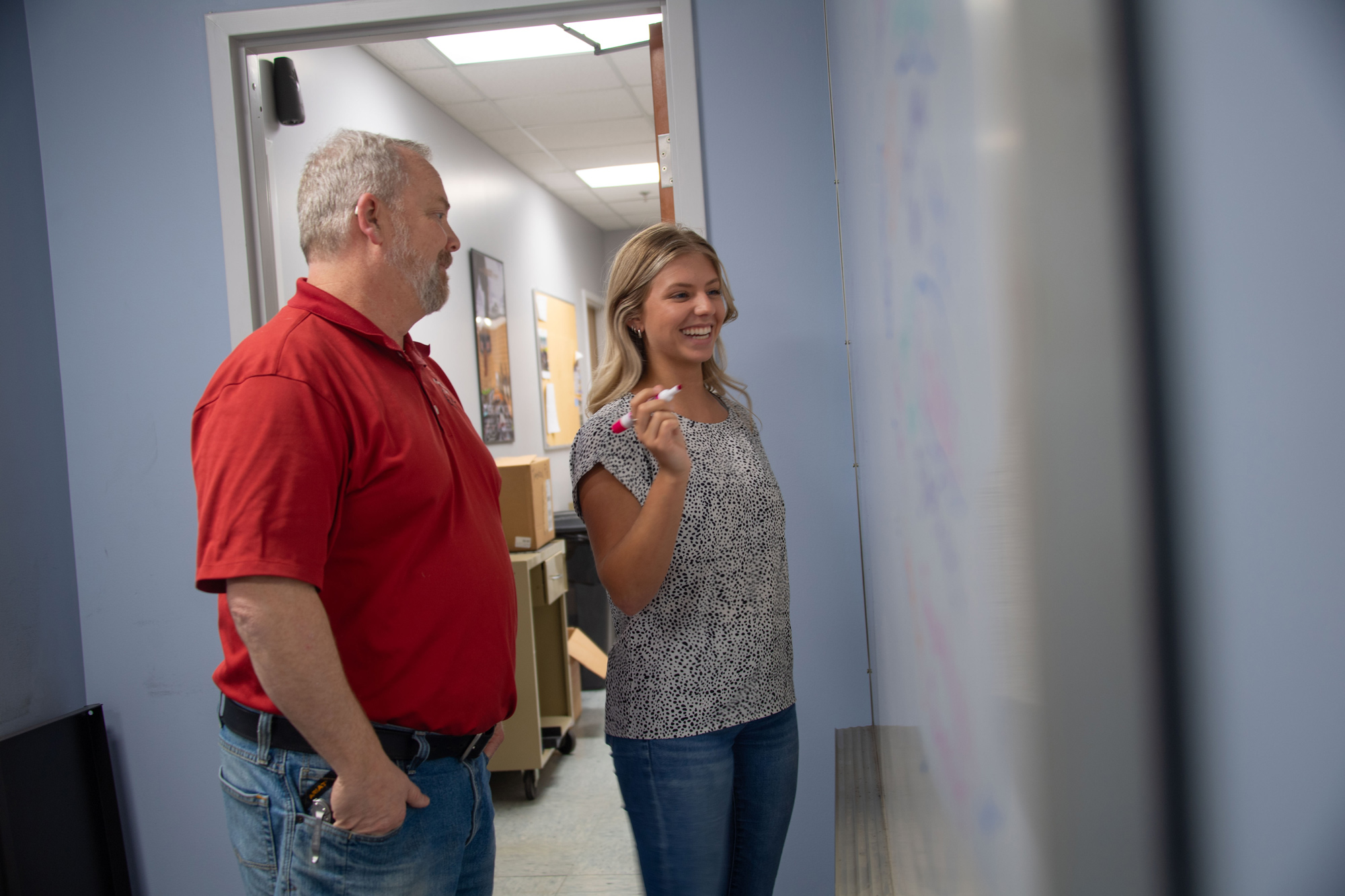 Campus life photo showing student activities and facilities