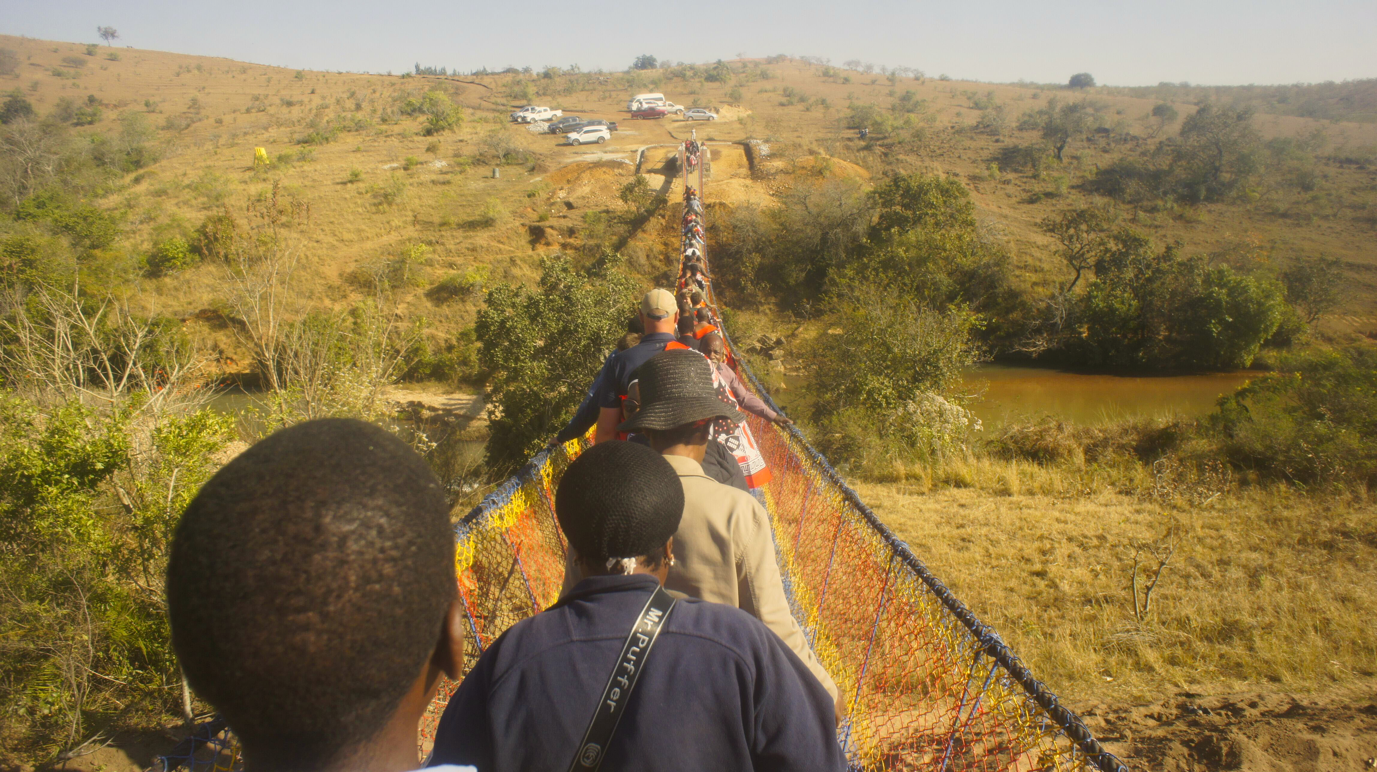 USI engineering students complete two life-changing footbridges in Eswatini  - News article image