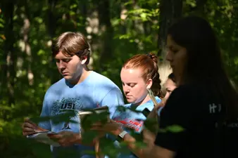 Campus life photo showing student activities and facilities