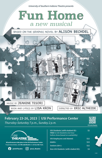 Fun Home performance Poster