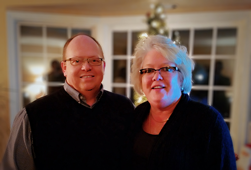 Tony Goodwin and wife Lisa