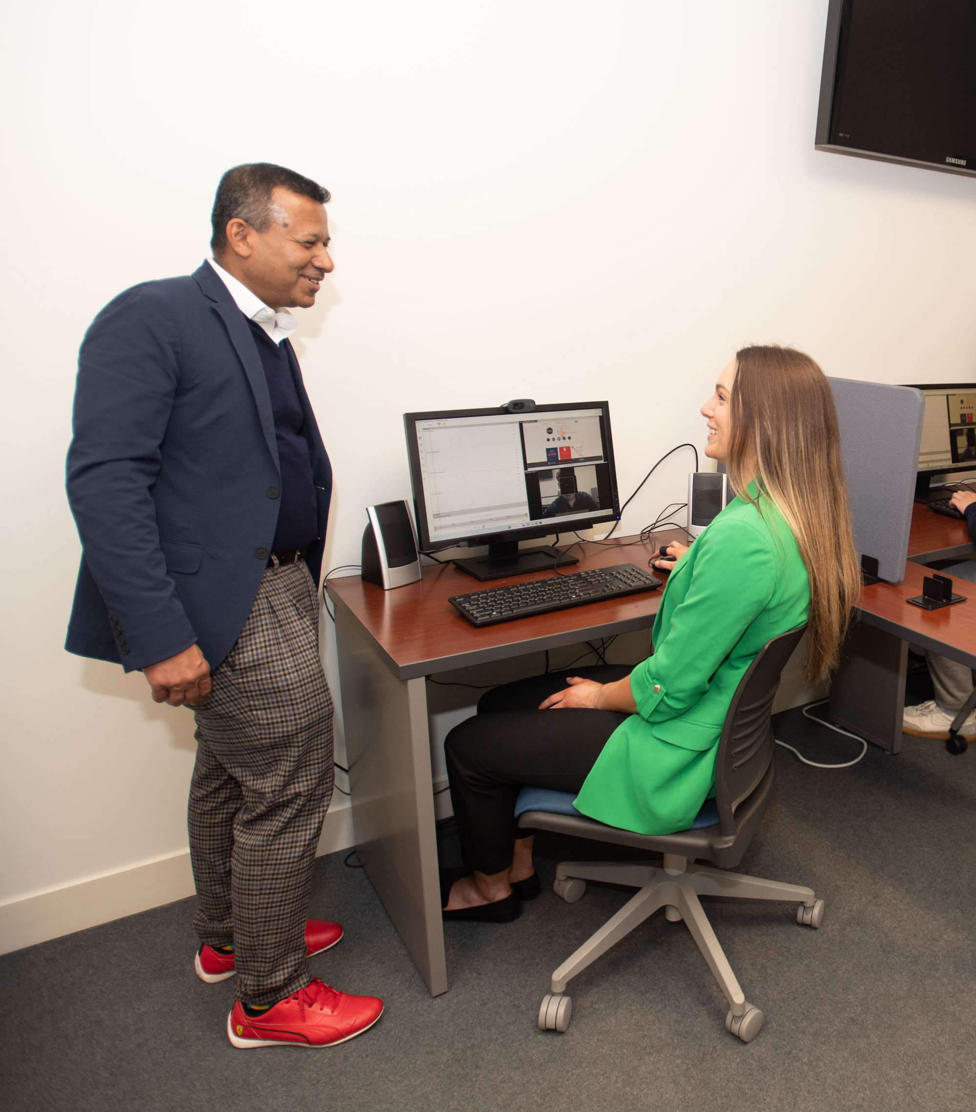 Campus life photo showing student activities and facilities