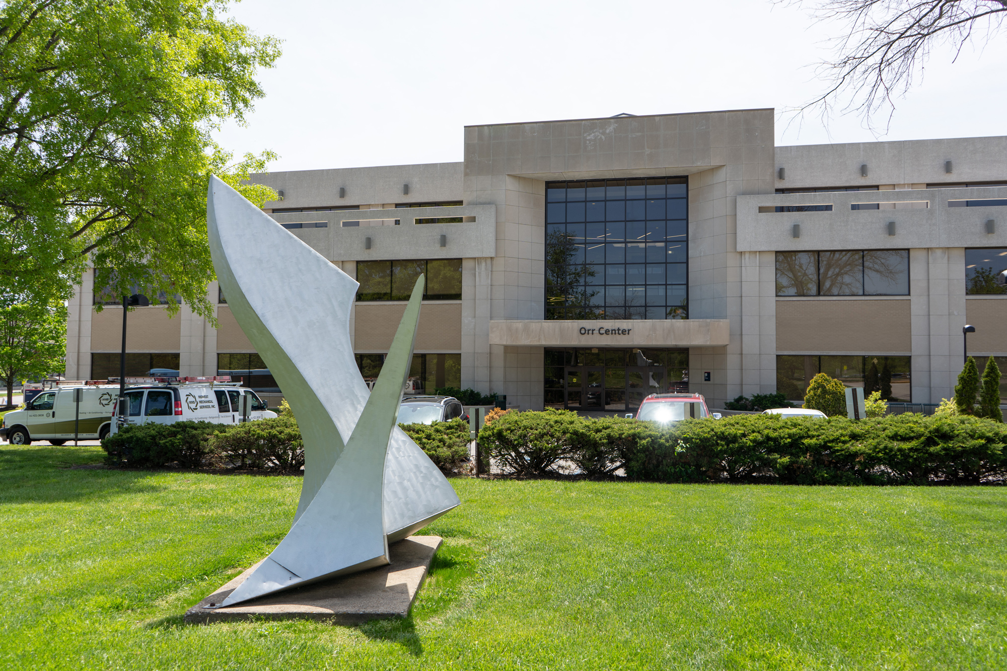 Campus life photo showing student activities and facilities