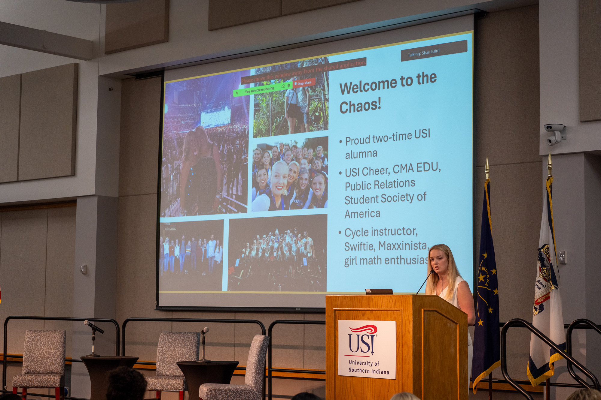 Campus life photo showing student activities and facilities