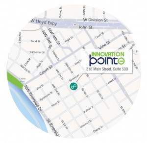 Map of Innovation Pointe location