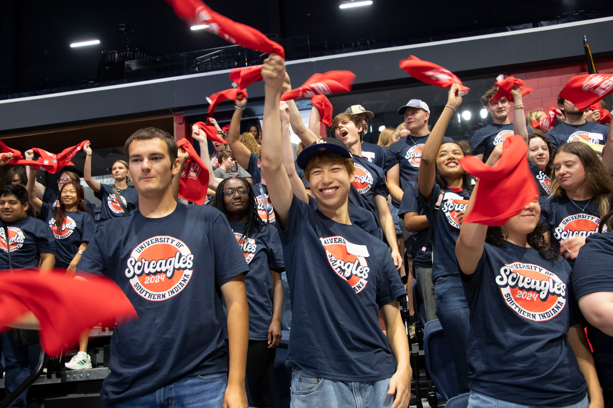 Campus life photo showing student activities and facilities