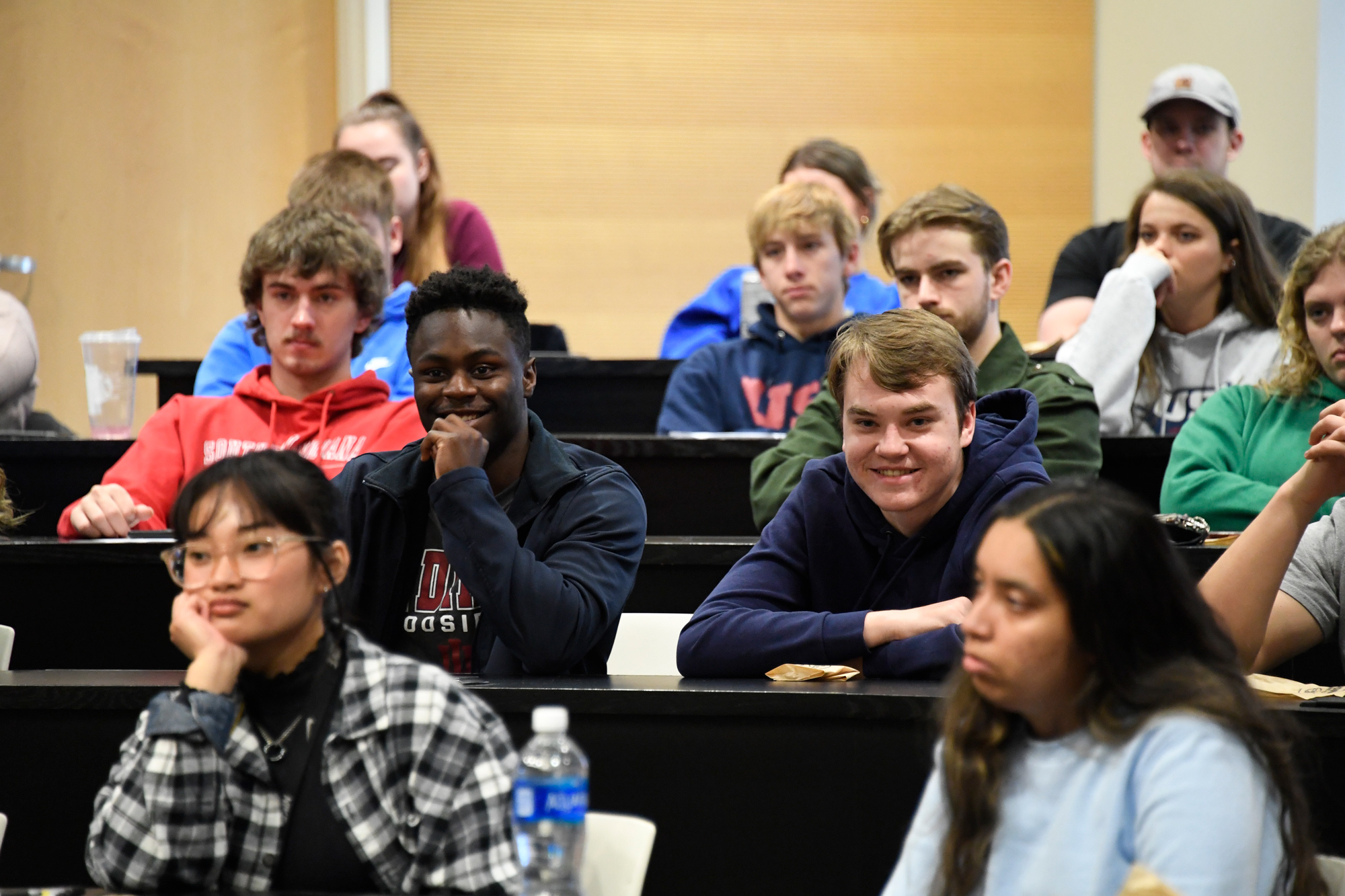 Campus life photo showing student activities and facilities