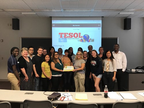 USI students in TESOL certificate classroom