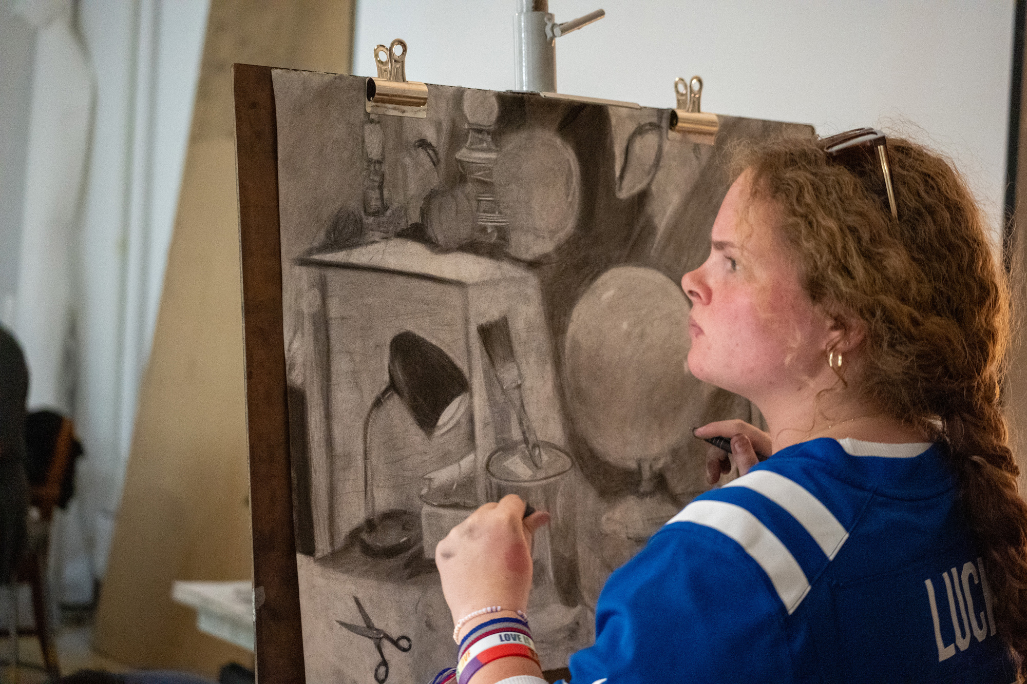 Campus life photo showing student activities and facilities