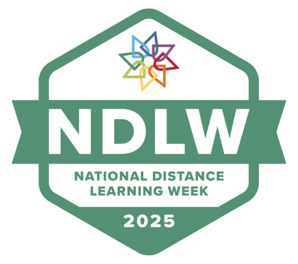 National Distance Learning Week 2025 Logo